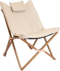Bo-Camp Urban Outdoor Collection - Relaxstoel - Bloomsbury - M - Oxford Polyester - Beige -Kampeer Verkoop 1012x1200