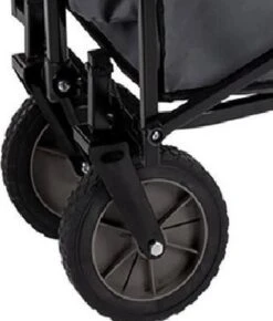 Hoogwaardige Bolderkar Opvouwbaar - Antraciet - Kinderen - Baby - Opslagkar - Bolderwagen - Tuinkar - Bolderkarren -Kampeer Verkoop 1022x1200 3