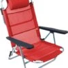 Bo-Camp Beach Chair - Monaco - Aluminium - Rood -Kampeer Verkoop 1032x1200 1