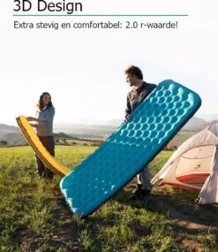 Naturehike® 3D Luchtmatras Premium - Comfortabel R-waarde 2.0 - Extra Dikke Slaapmat - Luchtbed Kamperen - Opblaasbaar Matras - Lichtgewicht - Outdoor - Camping -Kampeer Verkoop 1039x1200