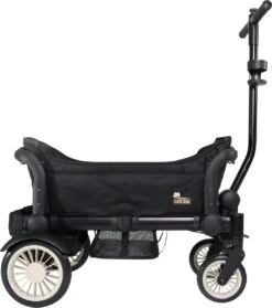 Deryan Luxe Sandy Bolderkar - Duo Buggy - Tandem Buggy - Opvouwbaar - Inklapbare Bolderwagen - Duo Kinderwagen - Zwart -Kampeer Verkoop 1061x1200 1