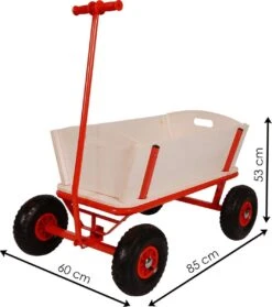 Benson Bolderkar - Bolderwagen Hout - Strandwagen - Kinderen - Boodschappenkar -Kampeer Verkoop 1064x1200 2