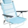 Bo-Camp Beach Chair - Monaco - Aluminium - Blauw -Kampeer Verkoop 1073x1200 1