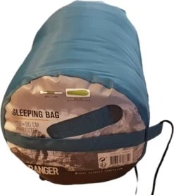 Max Ranger - XL Mummieslaapzak Blauw 220 X 80 Cm - Extra Grote Mummieslaapzak - XL Mummie Slaapzak Blauw -Kampeer Verkoop 1073x1200