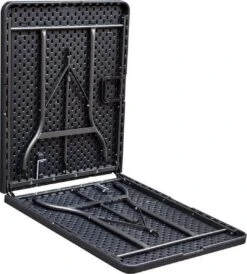 ERRO Vouwtafel - Houtlook - 180x74cm - Zwart -Kampeer Verkoop 1083x1200 1