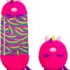 Mediashop Happy Nappers Kinderslaapzak - 2-in-1 Zachte Knuffel En Zomerslaapzak - Roze Eenhoorn Motief Voor Kinderen Van 3 Tot 6 Jaar -Kampeer Verkoop 1083x1200
