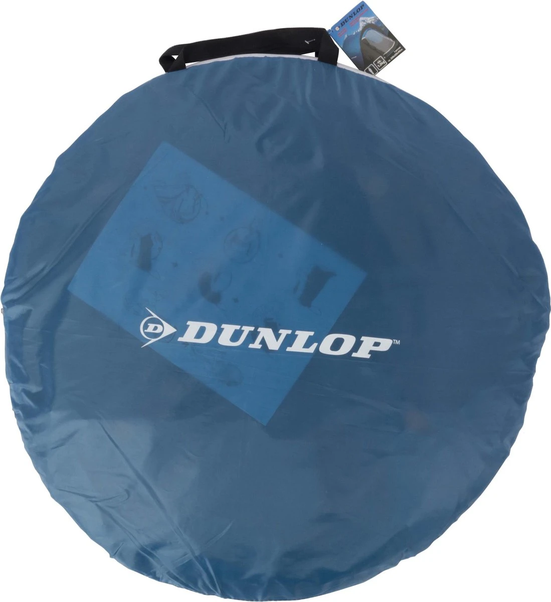 Dunlop Pop Up Tent 220 X 120 X 90 Cm - Grijs/ Blauw - 1 Persoons 6 Dunlop Pop Up Tent 220 X 120 X 90 Cm - Grijs/ Blauw - 1 Persoons - Image 6