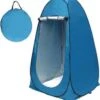 Merkloos 4 In 1 Pop-up Douchetent Voor Omkleden, Douchen, Toilet En Opslag - 1 Persoons Tent - Camping Douche En Omkleedtent - Inclusief Haringen En Draagtas - 190 X 110 X 110 Cm Blauw -Kampeer Verkoop 1131x1200