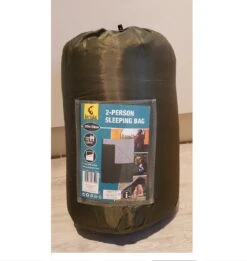 Froyak - 2-persoons Slaapzak - XXL - Groen - 225 X 150 Cm -Kampeer Verkoop 1137x1200