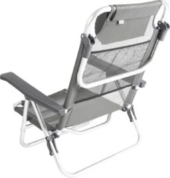 Bo-Camp Beach Chair - Monaco - Aluminium - Grijs -Kampeer Verkoop 1149x1200 2