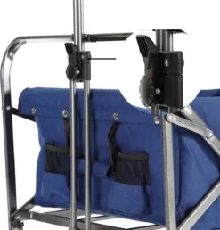 AREBOS Handkar | Transportwagen | Apparatuurwagen | Opvouwbaar | Blauw -Kampeer Verkoop 1150x1200 4