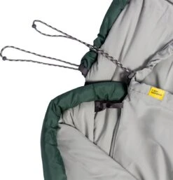 NOMAD® Triple-S Premium Plus Slaapzak (Links) | 220x80cm Groen | Lichtgewicht & Kwalitatief | Slaapzak | Incl Hoes -Kampeer Verkoop 1154x1200