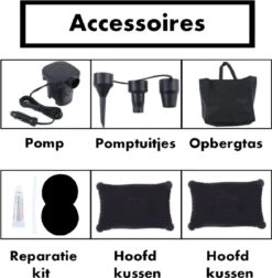 Auto Luchtbed - Auto Bed - Auto Matras - Achterbank En Achterbak - 2 Persoons - Incl. Elektrische Pomp - 175 X 125 CM -Kampeer Verkoop 1178x1200 1