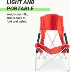 JEMIDI Lichtgewicht Inklapbare Draagbare Strandstoel - Opvouwbare Campingstoel Met Draagtas - Ademend En Comfortabel -Kampeer Verkoop 1184x1200 5