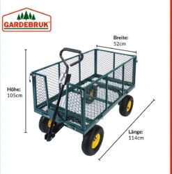 Gardebruk Bolderkar Binnenzeil - Belastbaar Tot 550 Kg – Groen -Kampeer Verkoop 1188x1200 10