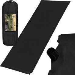 Springos Slaapmat | Zelfopblazend | 180 Cm | Inclusief Hoes | Zwart -Kampeer Verkoop 1190x1200 5