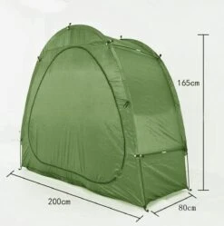 Merkloos Fietstent, Beschermhoes Fietsenschuur, Tent Voor Camping In De Open Lucht-groen 200*80*165CM -Kampeer Verkoop 1191x1200