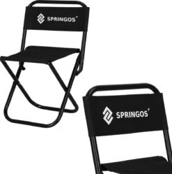 Springos Campingstoel | Kampeerstoel | Vouwstoel | Klapstoel | Zwart 20 Springos Campingstoel | Kampeerstoel | Vouwstoel | Klapstoel | Zwart -Kampeer Verkoop 1192x1200 4