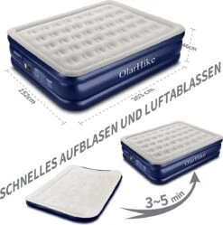 OlarHike Queen Size Luchtmatras Met Geïntegreerde Elektrische Pomp, Zelfopblazend Luchtbed, Voor 2 Personen, Premium Gastenbed, Opblaasbaar Matras Voor Camping Of Thuisgebruik, 203 X 152 X 46 Cm -Kampeer Verkoop 1192x1200 8