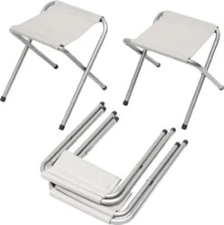 Inklapbare, In Hoogte Verstelbare Campingtafel 120x60x70cm Incl. 4 Inklapbare Krukken Campingtafel S -Kampeer Verkoop 1194x1200 1