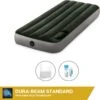 Intex Luchtbed - 1-Persoons - 76 X 191 X 25 Cm - Groen - Met Ingebouwde Voetpomp + Hoeslaken Wit + Reparatieset -Kampeer Verkoop 1195x1200 5