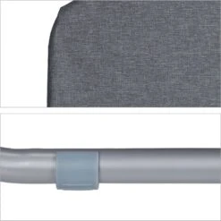 Relaxdays Strandstoel Opvouwbaar - Set Van 2 - Lage Campingstoel - Kampeerstoel Leuning - Grijs -Kampeer Verkoop 1198x1200 15