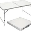 Aluminium Kampeertafel 120x60cm - Campingtafel Inklapbaar - 3-voudig Verstelbare Vouwtafel Grijs -Kampeer Verkoop 1200x1045 3