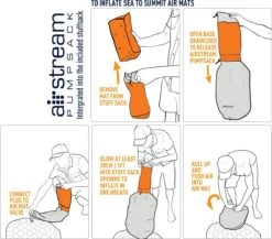 Sea To Summit UltraLight Insulated Regular Opblaasbare Slaapmat - 5cm - 480g - Oranje -Kampeer Verkoop 1200x1053