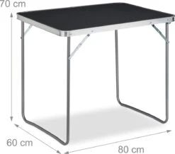 Relaxdays Campingtafel Inklapbaar - Aluminium Klaptafel - Vouwtafel Camping - Koffermodel -Kampeer Verkoop 1200x1057 5