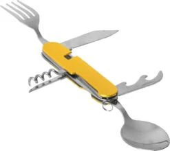 Merkloos Bestek - All -In-One Vork / Lepel / Mes / Flesopener/ Tirbuson - Blauw -Kampeer Verkoop 1200x1068 1