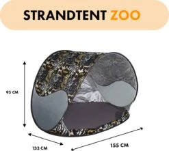 Deryan Luxe Pop Up Strandtent - Anti-UV 50+ - Zoo -Kampeer Verkoop 1200x1076