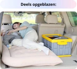 Opblaasbaar Auto Matras - Auto Luchtbed Grijs - Achterbank En Achterbak - Tweepersoons 3-in-1 Universeel Automatras - Inclusief Elektrische Pomp En Accessoires - Kampeer Luchtbed Voor Reizen -Kampeer Verkoop 1200x1076 9