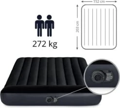 Intex Pillow Rest Classic Queen Luchtbed - 2-persoons - 152x203x25 Cm -Kampeer Verkoop 1200x1083 5