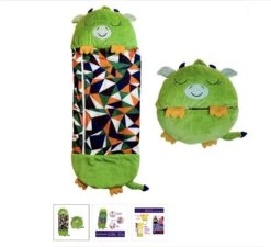 Draak Slaapzak -160 Cms | Kinderslaapzak | Slaapzak Junior | Nappers | Children Sleeping Bag | Kinderen Slaapzak | Super Soft 2 In 1 Fun Pillow &Sleepy For Boys | Draak Slaapzak | Zachte Slaapzak | Knuffel Slaapzak | 2 In 1 Slaapzak | Kinderen -Kampeer Verkoop 1200x1094 1