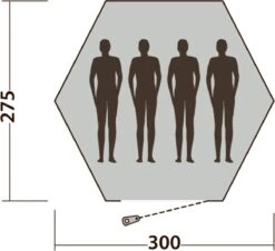 Easy Camp Tent Bolide 400 - Rood - 4 Persoons -Kampeer Verkoop 1200x1096