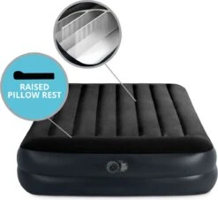 Intex Luchtbed - 2-Persoons - 152 X 203 X 42 Cm - Blauw - Met Pomp + Hoeslaken Wit + Reparatieset -Kampeer Verkoop 1200x1098 2