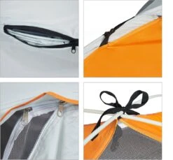Relaxdays Strandtent Pop-up - Omkleedtent - 145x180 Cm - 2-3 Personen - Beachtent -compact - Oranje 16 Relaxdays Strandtent Pop-up - Omkleedtent - 145x180 Cm - 2-3 Personen - Beachtent -compact - Oranje -Kampeer Verkoop 1200x1113