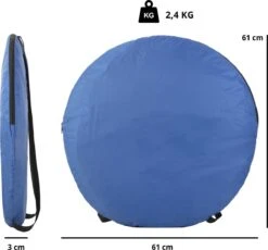 Dutch Mountains Pop-up Omkleedtent -190 X120cm Draagbare Douchetent - Prive-kamer - Multitent -Kampeer Verkoop 1200x1115