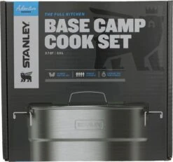 Stanley The Full Kitchen Base Camp Cook Set 3,5L - Campingkookset - Stainless Steel -Kampeer Verkoop 1200x1123 2