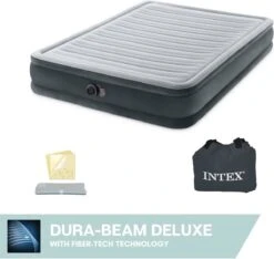 Intex Comfort-plush Full Luchtbed - 2-persoons - 203x152x33 Cm -Kampeer Verkoop 1200x1137 4