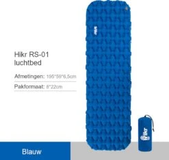 Hikr® Luchtbed - Slaapmat - Opblaasbaar Matras - Lichtgewicht - Outdoor - Camping - Hiking & Wandelen -Kampeer Verkoop 1200x1138 3