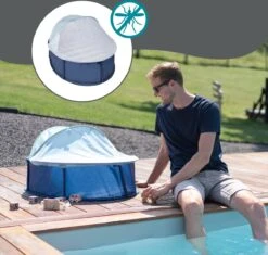 Babymoov Babyni Speelruimte & Extra Bedje Anti-UV FPS 50+ Marinière -Kampeer Verkoop 1200x1140 1