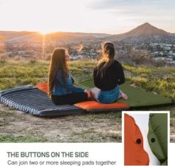 ETROL Camping Slaapmat-2-in-1 Zelfopblazende Kampeermat Met Kussen (78"x 28"), Lichtgewicht, Dik 4"compact Kussen, Geschikt Voor Zelfrijdende Reizen, Lekvrije, Waterdichte Tent -Kampeer Verkoop 1200x1141 3