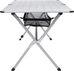 Campart Campingtafel XL TA-0806 - Opvouwbaar, Lichtgewicht En Met Verstelbare Poten - Kampeertafel Inklapbaar Inclusief Opbergtas - 140 X 80 X 70 Cm - Wit -Kampeer Verkoop 1200x1147