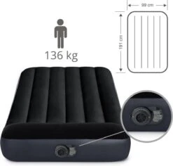 Intex Pillow Rest Classic Twin Luchtbed - 1-persoons - 99x191x25cm -Kampeer Verkoop 1200x1148 2