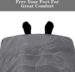 Meisterhome® Mummy Slaapzak - Kamperen - Antraciet - Ca. 220 X 75 Cm - Incl. Draagtas -Kampeer Verkoop 1200x1157 1