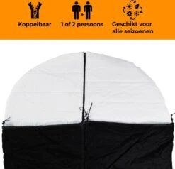 Deryan Cocoon Pop Up Tent - Slaapzak - Luchtbed - Luchtpomp - 4 Persoons - Zilver -Kampeer Verkoop 1200x1158