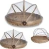 Voedselkap - Vliegenkapjes Bamboe Set 3 Stuks - Flystopper -Kampeer Verkoop 1200x1161 2