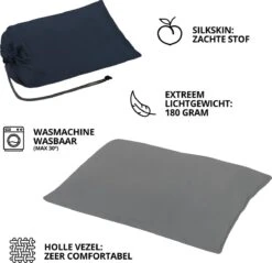 Dutch Mountains Slaapzak Goeree XL - Kussen 25x15cm - 220x90cm Katoenen Slaapzak - Tochtstrip -Kampeer Verkoop 1200x1163 1