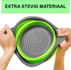 Merkloos Inklapbare Vergiet - Opvouwbaar - Groot - Blauw - Siliconen -Kampeer Verkoop 1200x1179 2